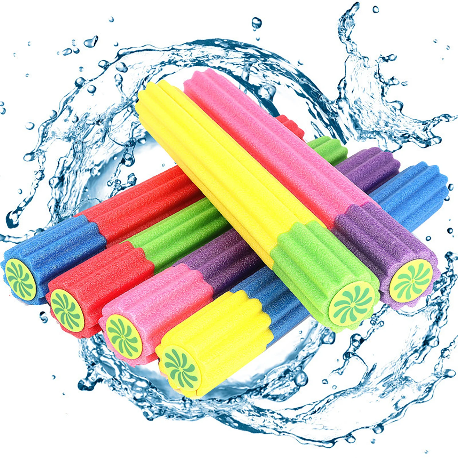 

Plum blossom foam water gun, summer water fight, interactive toy, outdoor beach, swimming pool, seaside