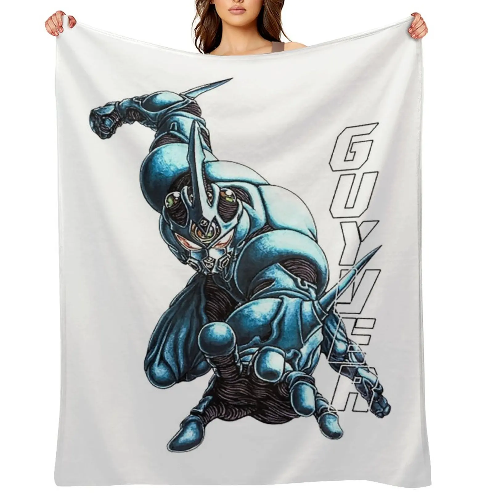 

Guyver T-ShirtBioboosted and ready Throw Blanket sofa bed Personalized Gift Sofa Quilt warm winter Blankets