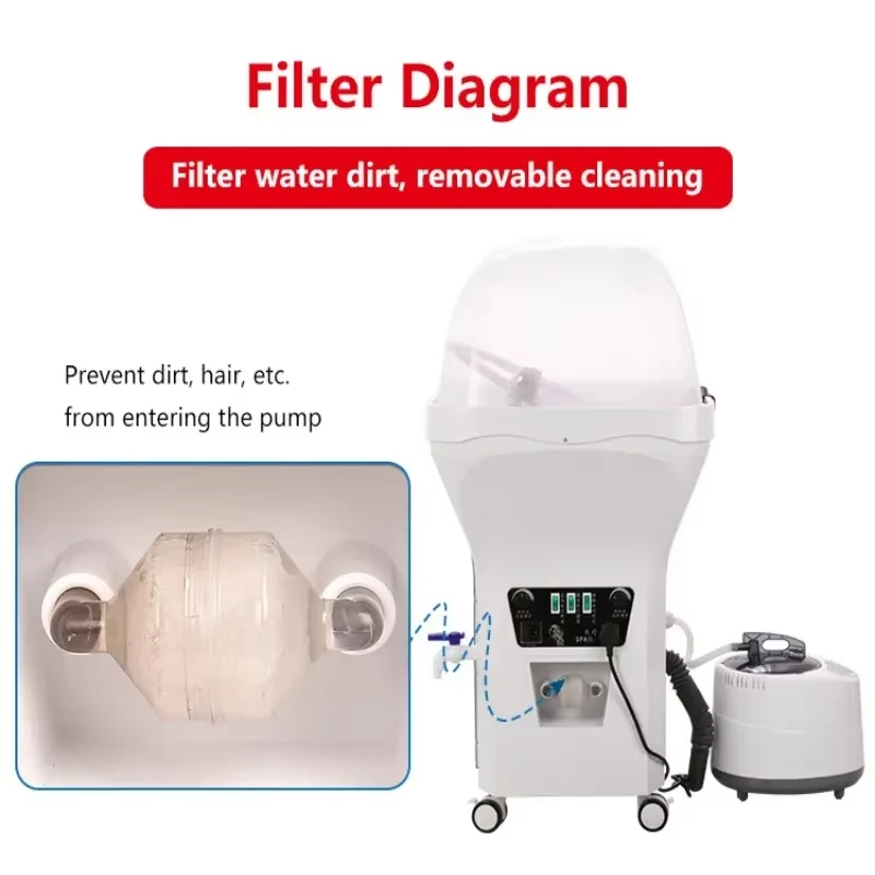 탱크가 있는 헤드 스파 장치, 11휴대용 샴푸 의자 세면대, 휴대용 헤어 샴푸 세면대