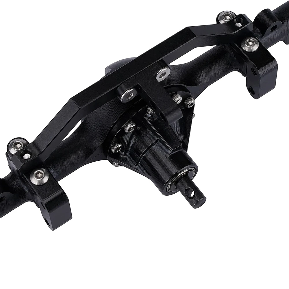 ABUM-CNC Aluminum Alloy D90 Front Rear Axle For 1/10 RC Crawler RC4WD D90 D110 Gelande II TF2 Yota II Axle Upgrade Parts