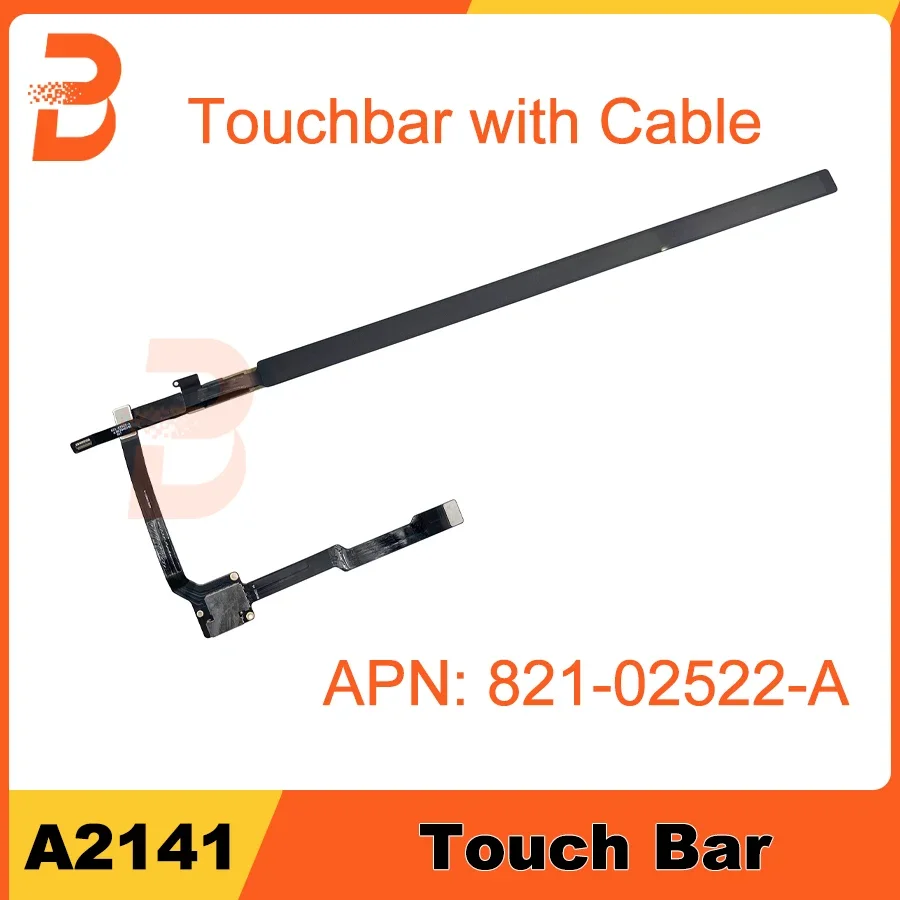 Original A2141 Touchbar With Flex Cable For MacBook Pro Retina 16