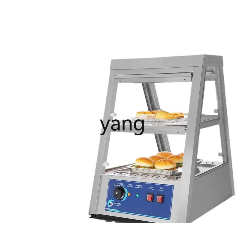 

CX commercial fried chicken breakfast heating incubator large capacity cooked food display cabinet