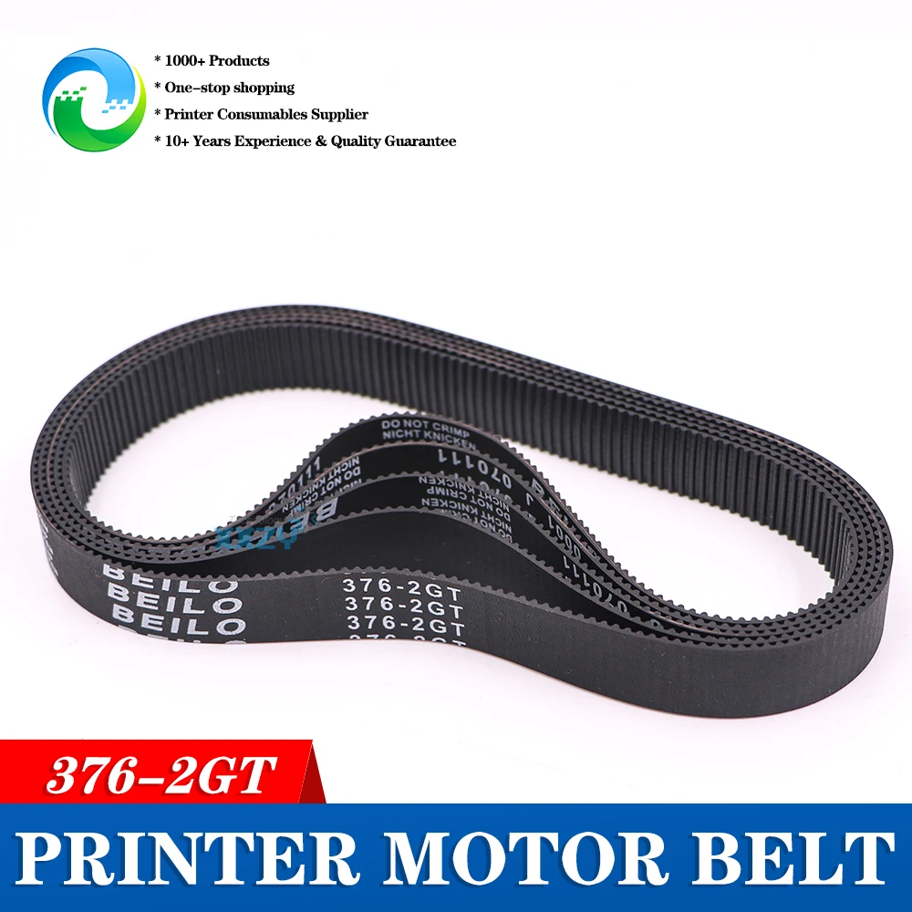 Eco-solvent Printer Stepping Motor Belt 376-2GT for Allwin Solvent Printer Small Pulley Belt