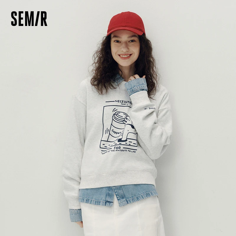 Thumbnail 2 - #32 Latest Womens Printed Graphic Sweatshirts Price Drops
