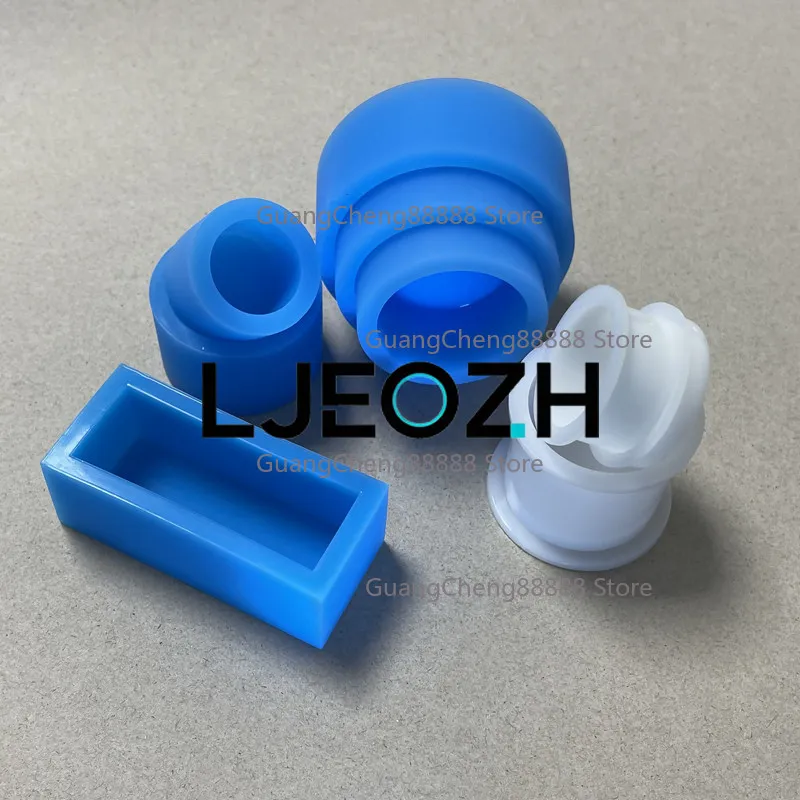 Glue Slicing Mold Metallographic Cold Buried Soft Silicone Insertion Mold Round Square Repeated PCB Laboratory Mold Cup