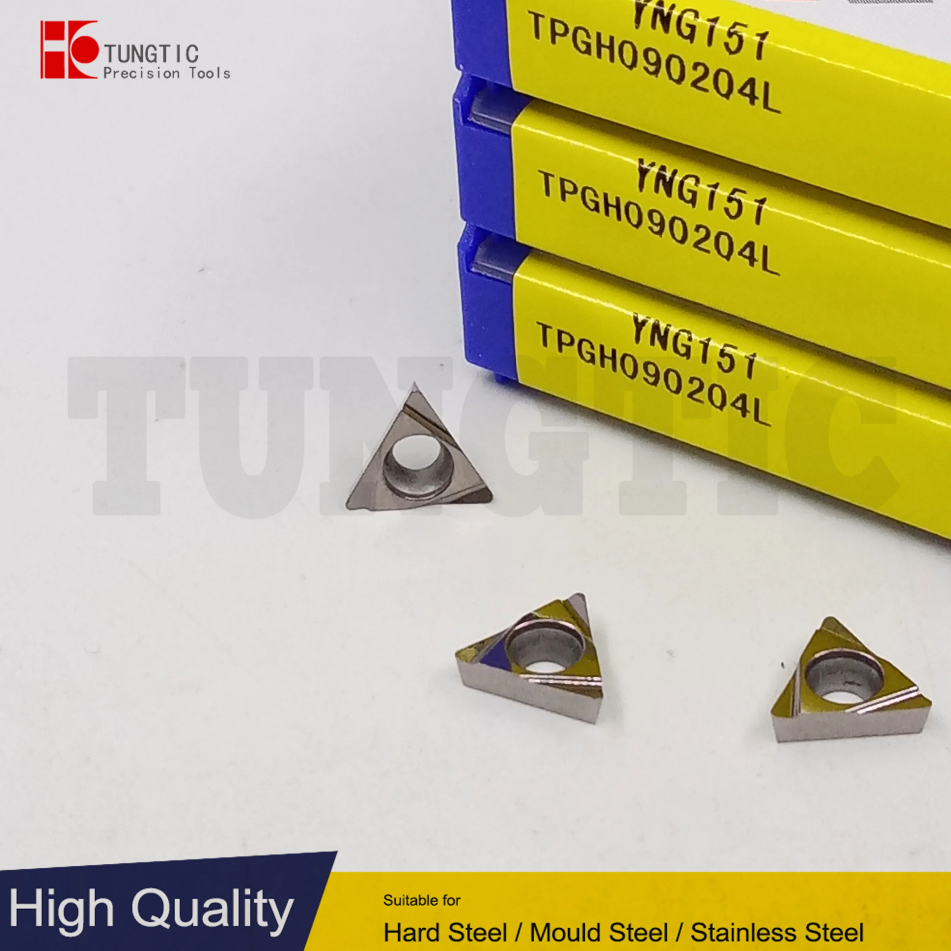 

TPGH090204L Milling Inserts Carbide Cutter For CNC TPGH 090204L