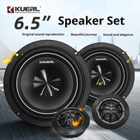 Car Audio Modified Front Door Two-Way Speaker 6.5 Inch Set DC-12V Max Power 160w RMS 40w Car Interior Professional Speaker