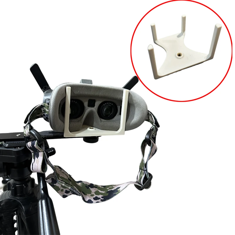1PCS For DJI Goggles 2 Glasses Extension Mounting Bracket Conversion Mount Avoid Long-time Head Wearing Fixed Supporting Holder