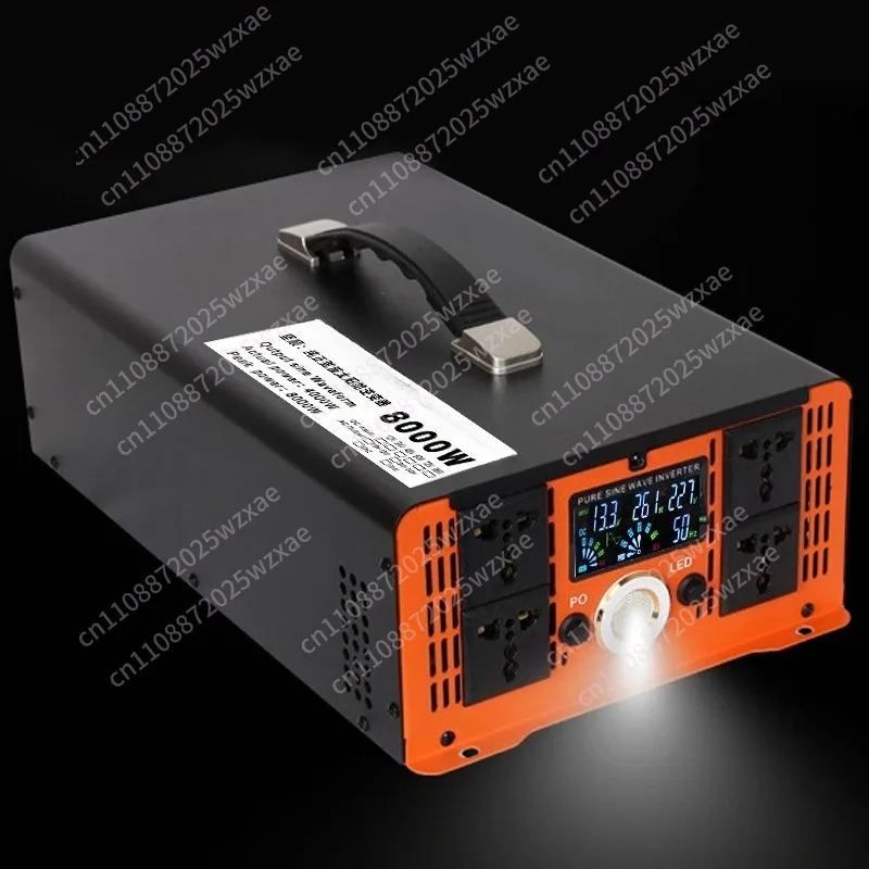 2024 new 12V-96v to 220V110V solar photovoltaic pure sine wave inverter 24V48V60V72