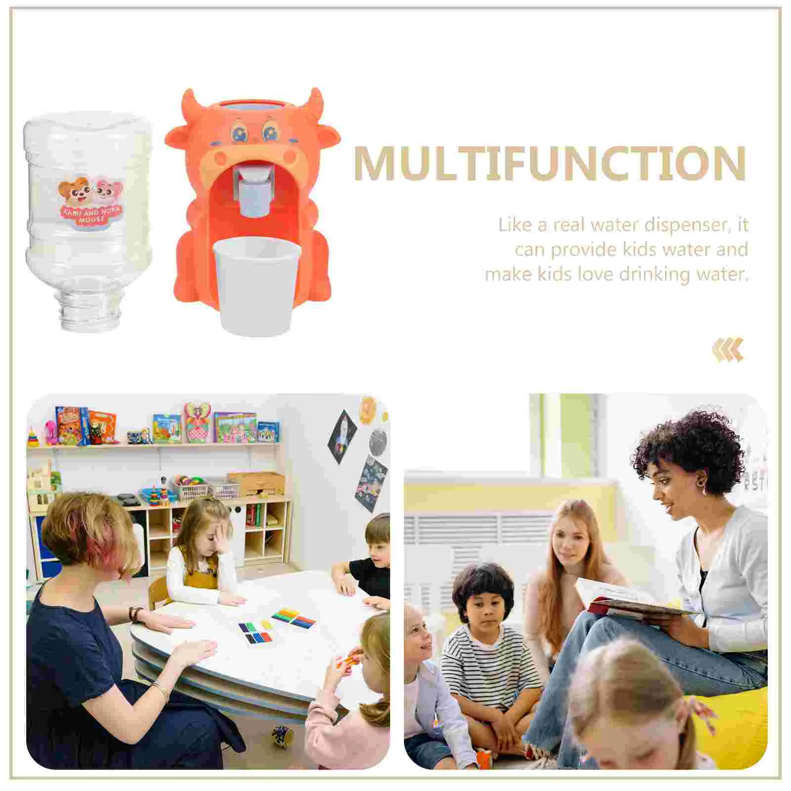 Kinderspeelgoed Mini-waterdispenser Drinkfontein Klein cadeau Modelspeelgoed voor peuters