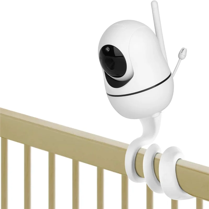 AA08-Baby Monitor Silicone Bracket, Compatible With SM70PTZ/SM650/SM50/SM55, Multifunctional White Silicone Bracket