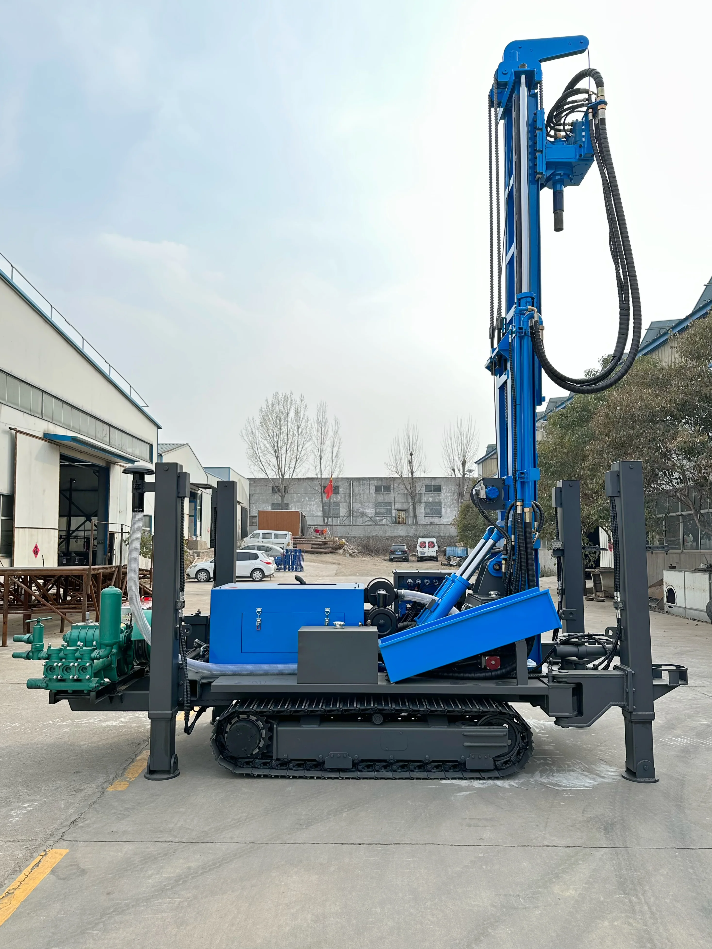 혁신적인 맞춤형 유압식 휴대용 수중 시추기(크롤러 시스템 탑재, 최대 300m 깊이)