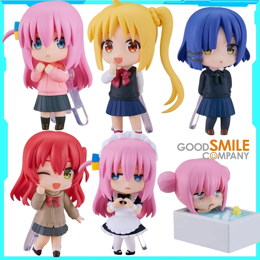 

100% Good Smile CompanyBocchi The Rock! Gotoh Hitori Ijichi Nijika Yamada Ryou Kita Ikuyo Anime Figure Original Genuine Original