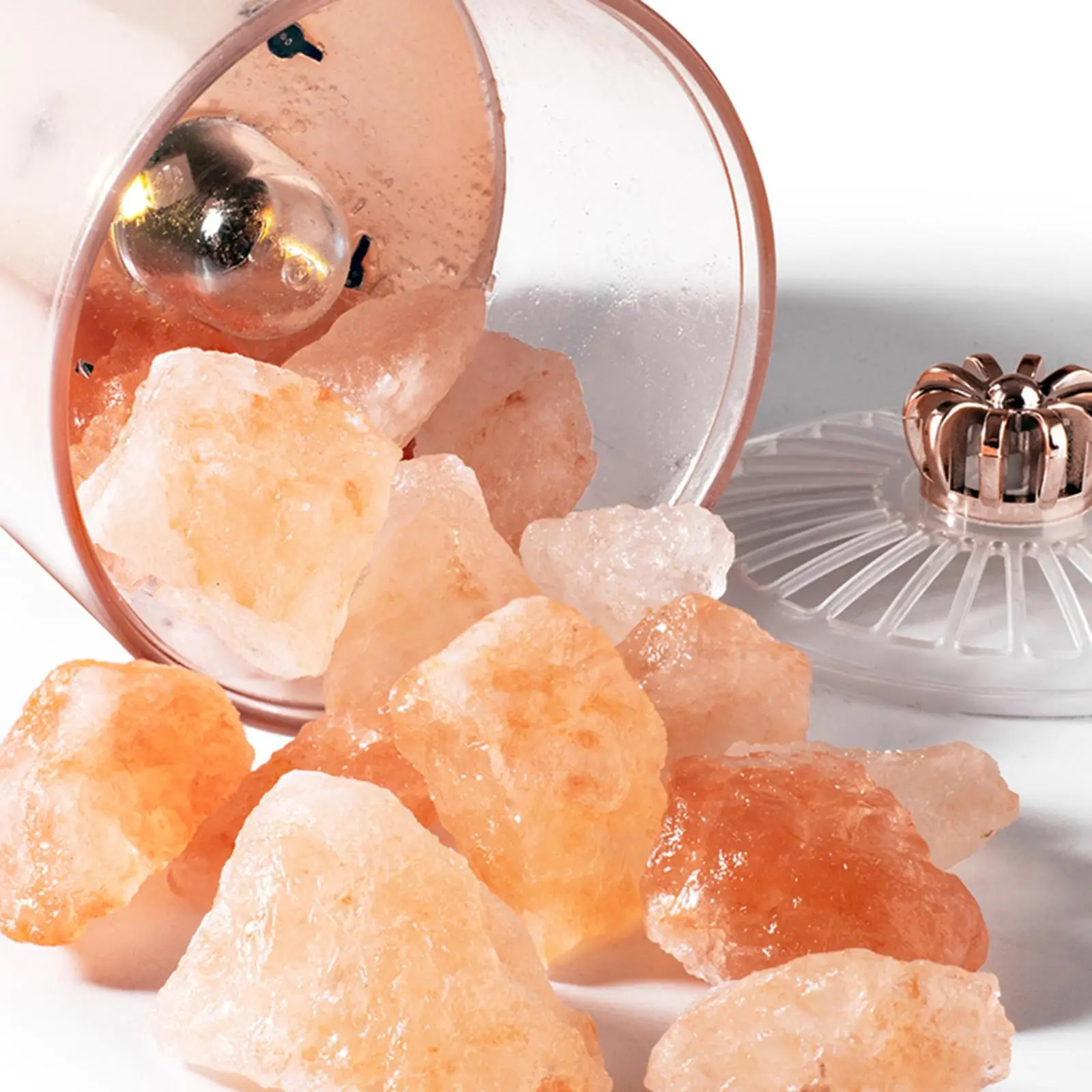 Lâmpada de Luz Noturna Colorida Himalaia, Lâmpada do Himalaia, Luz para Decoração