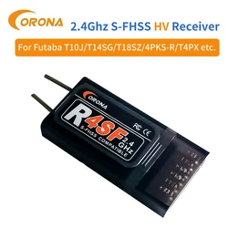 2.4G R4SF S-FHSS/FHSS Receiver Compatible FUTABA S-FHSS T6J T8J T14SG 16SZ   Airplane  Helicopters Car