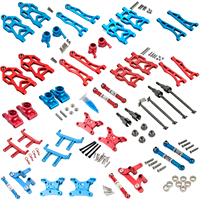 Upgrade Metal Front & Rear Suspension,Wheel Hubs,Bearing,Steering Rob,Aluminum Parts For SCY16101,16102Pro,16104,SG116,Q130 ect