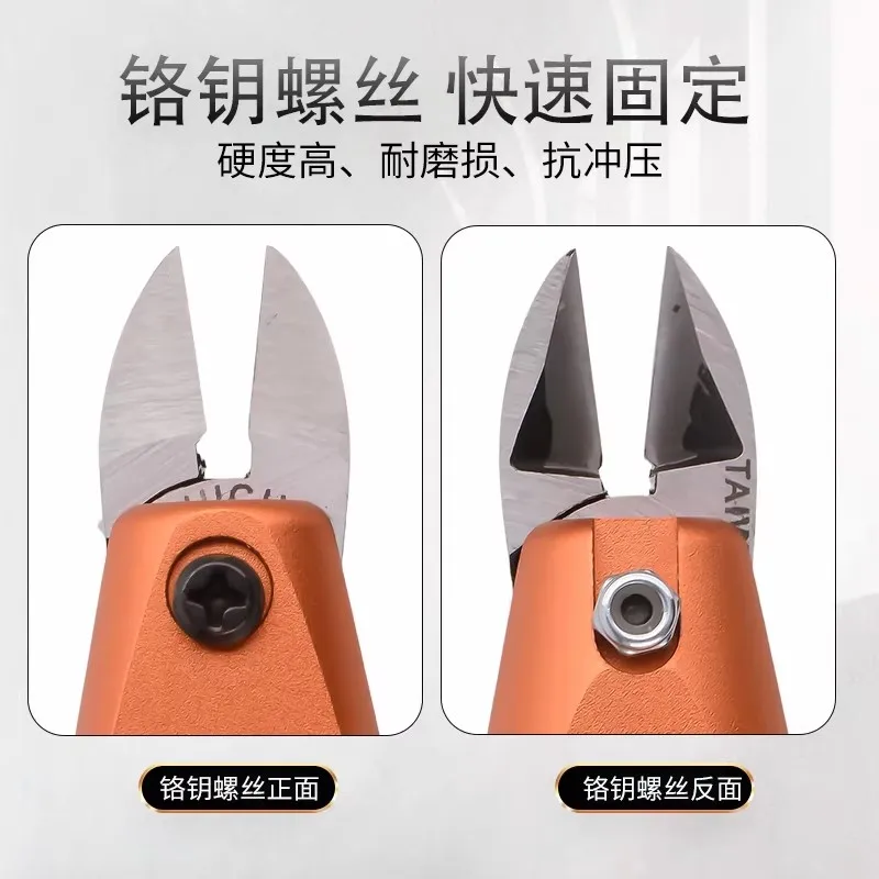 Aasjj Air Scissors Industrial Grade Hs-3A Pneumatic Scissors F10S/S20.1/S20/S20S Plastic Copper Iron Wire