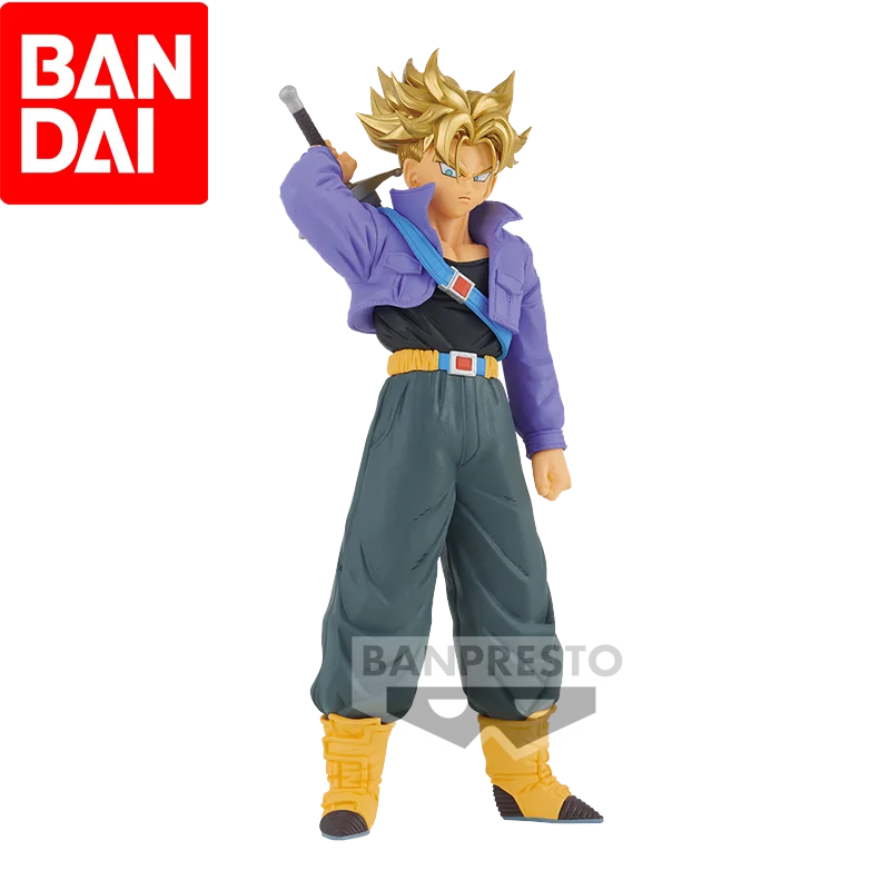

Фигурка Dragon Ball Z Super Saiyan Trunks, бандай, высококачественный материал из ПВХ, отличный выбор для сбора товаров в стиле аниме
