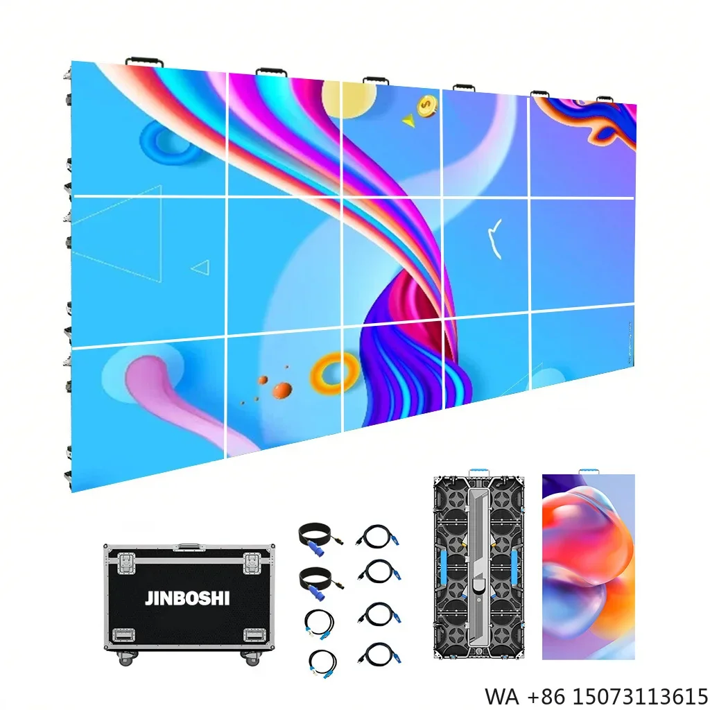 

Бесшовный светодиодный экран для аренды, для свадебных сцен, фоновых рекламных дисплеев