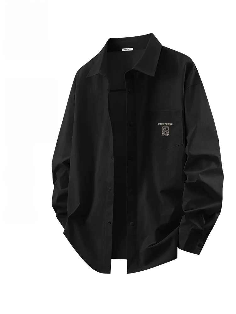 

Men's Summer Lightweight Ice Silk irt Sun Protection Cool Feeling Busin Casual Loose Fit Long Sve Button up