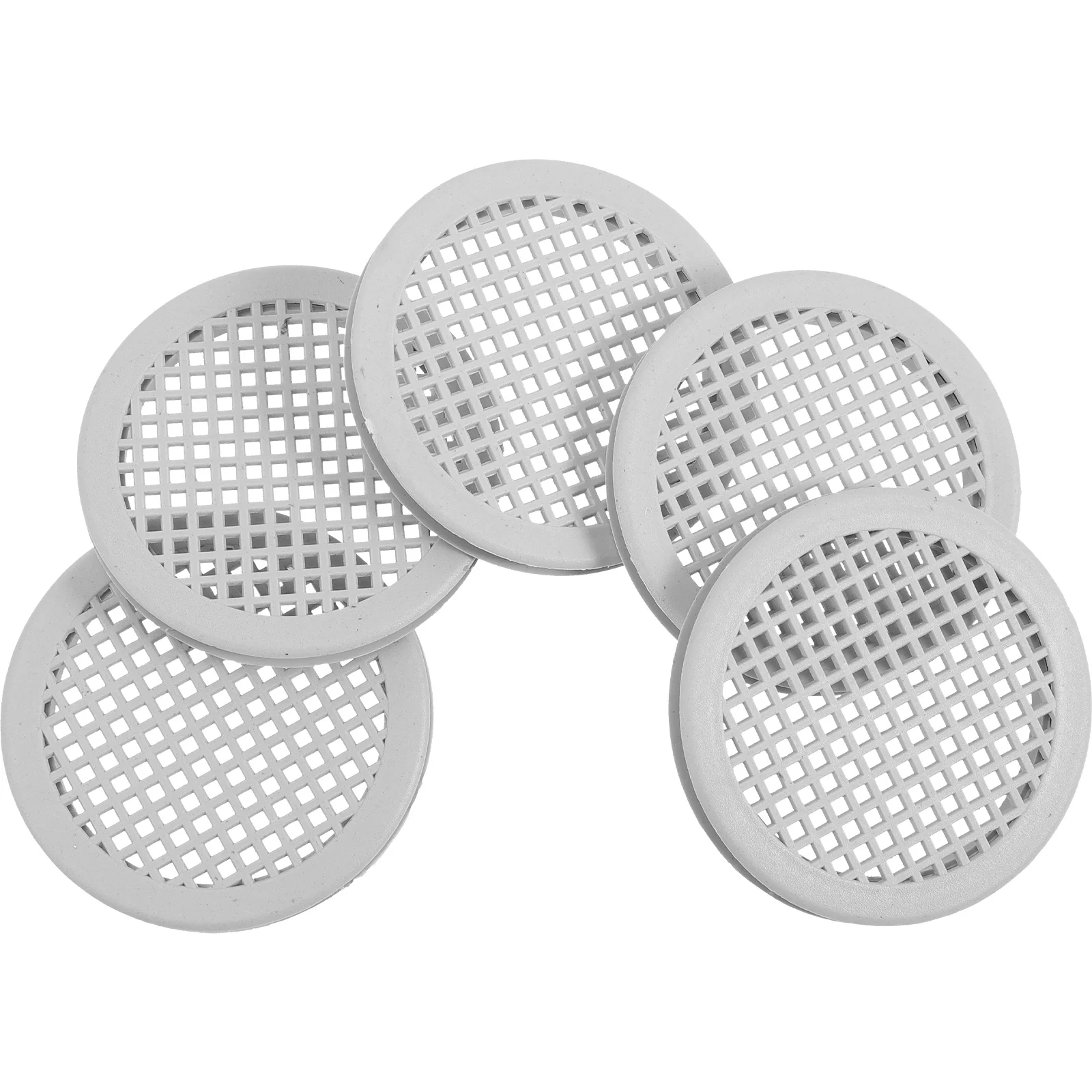 10 pezzi armadio traspirante foro aria sfiato a lamelle ventilazione circolare prese d'aria in plastica fori per guardaroba