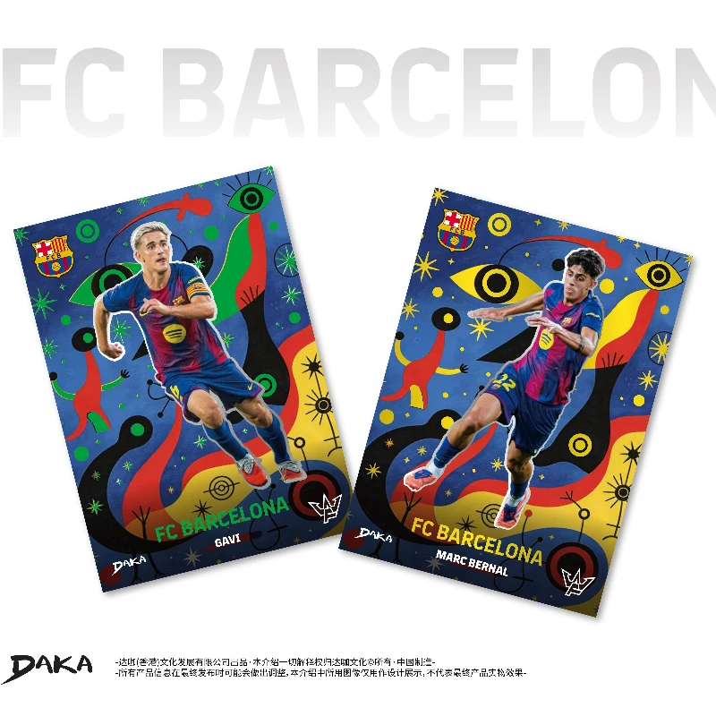 Genuine Daka 2026 Daka FC Barcelona Final Whistle Series Mess Neymar Pau Gasol Player Club Signed Jersey Collectible Card Gifts