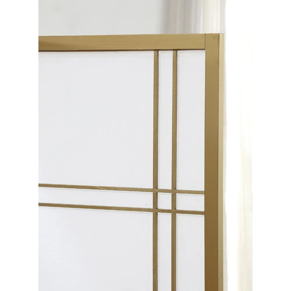 Seto Raumteilerwand mit 4 Paneelen, Silber