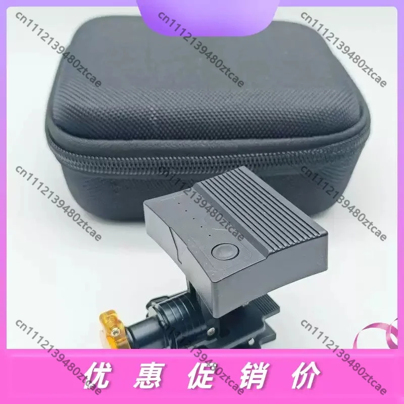 Wireless Clip‑Cap Type Dental Surgical Loupes Headlight, 5W Clip‑on Head Lamp With Optical Filter Complete Kit for Oral