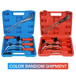 8pcs/set Drum Brake Puller Kit Drum Brake Master Tool Sturdy for Repairing Brake Service Tool Spring Installer and Remover Plies