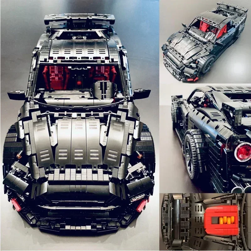 MOC-25326 Berühmte Designer Weiß Neue RC GT Supercar Montage Spleißen Baustein Modell 3303 Teile Kinder Geburtstag Spielzeug Geschenk