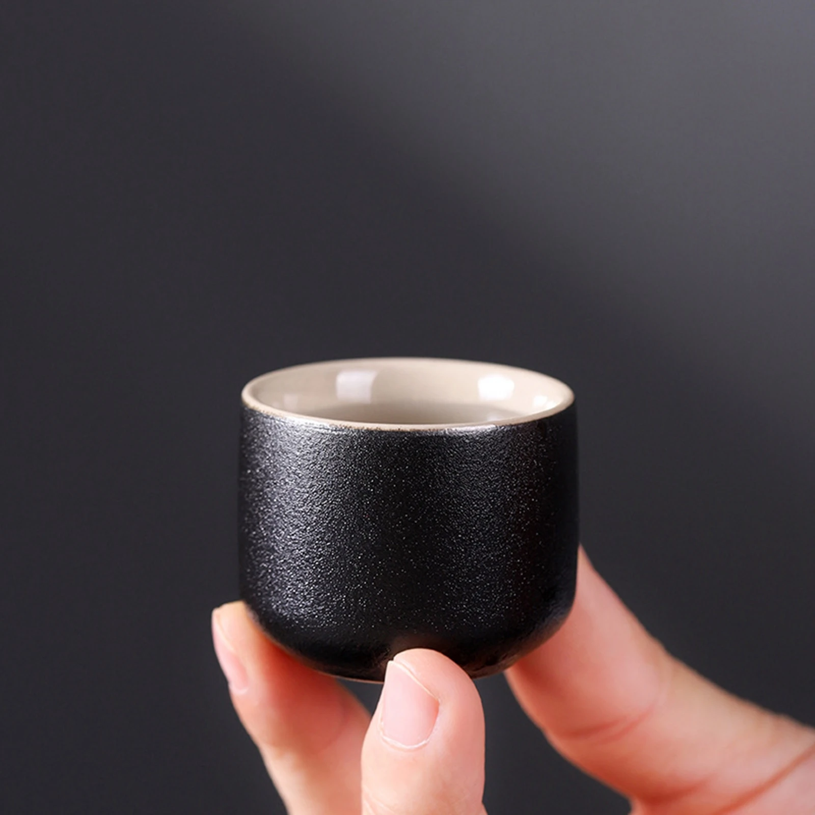 Japanese Style Ceramic Sake Pot Cups Set Ornament Drinkware with 6 Cups Crafts Gift for Cupboard Cabinet Tea Party Drawer Office