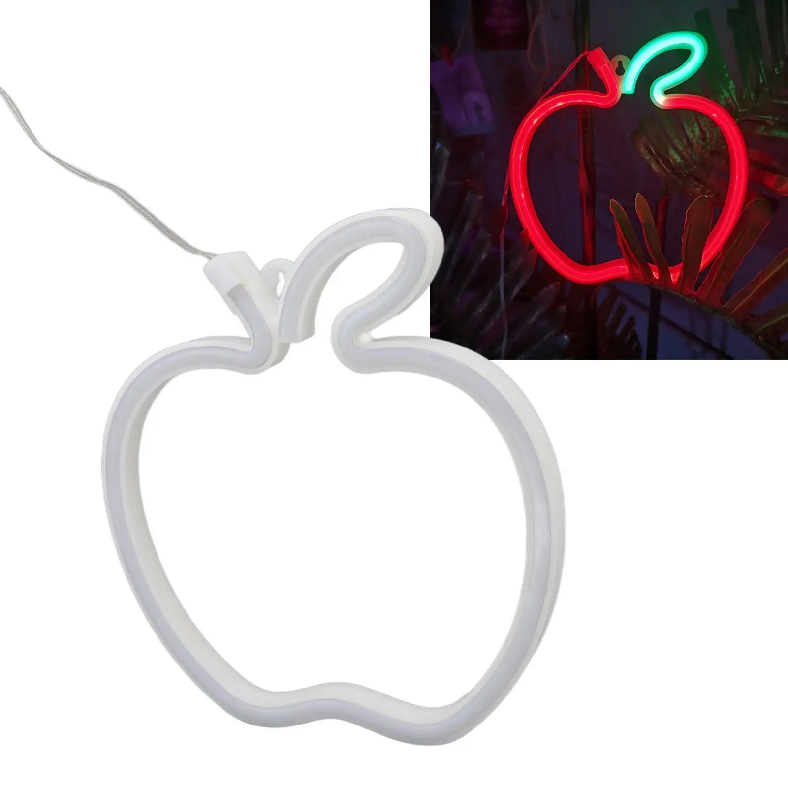 Fruit Style LED Neon Sign - USB & Battery Operated Decorative Light for bedroom