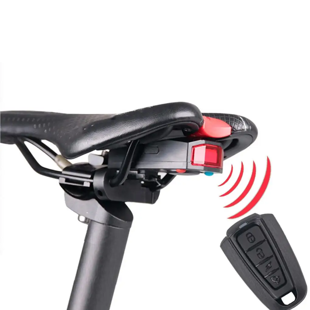 Bike Remote Control Alarm Lock Bell Controller Household