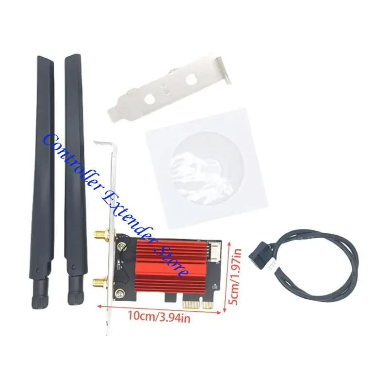 N84B Wi-Fi Adapter Wi-Fi 5 беспроводная карта двойная полоса 2,4 г/5 ГГц, совместимый с