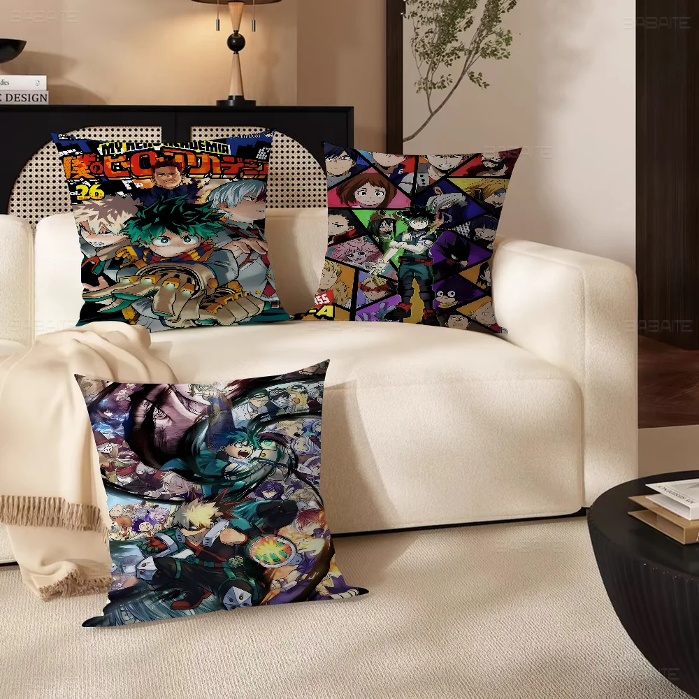 

My Hero Academia Deku Cushion Cover Decorative Pillow Sofa Home Decor case pillow cases