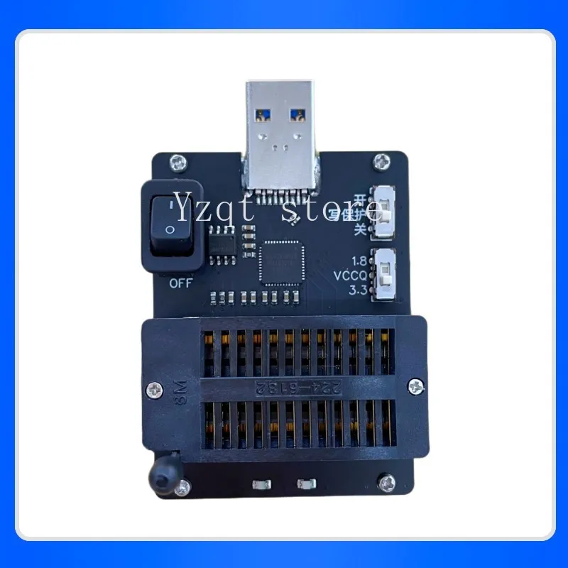 809H mirror reading and writing burning board reader emmc100/153/169/221 car navigation upgrade and expansion