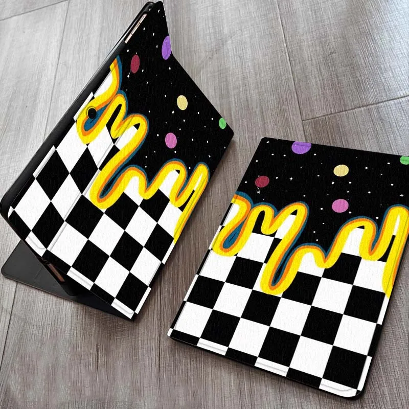 

Чехол для планшета OPPO Realme Pad Air X 10.36 11 дюймов с мультяшным сетчатым узором в виде звезд