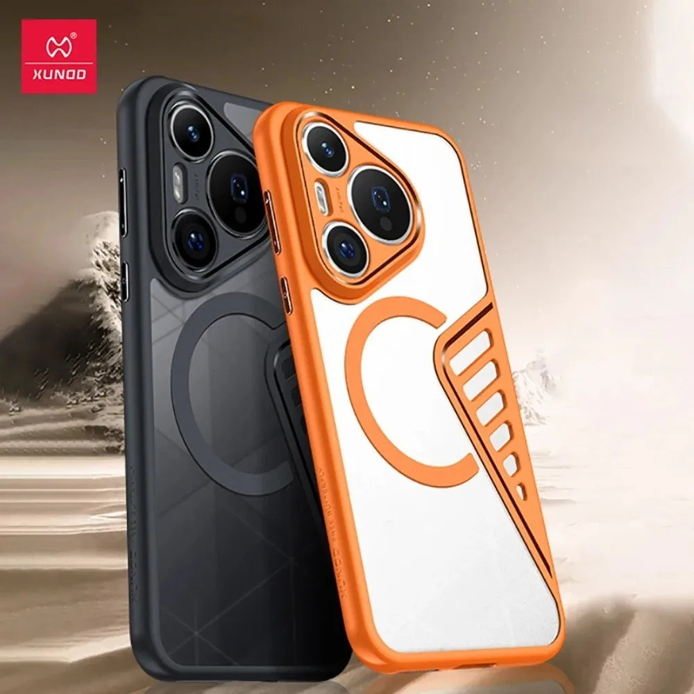 

For Huawei Pura70 Pro /Pura70 Pro+ / Pura70 Ultra Mag -netic Matte Case Xundd Newest Shockproof PC+TPU Heat Dissipation Bumper