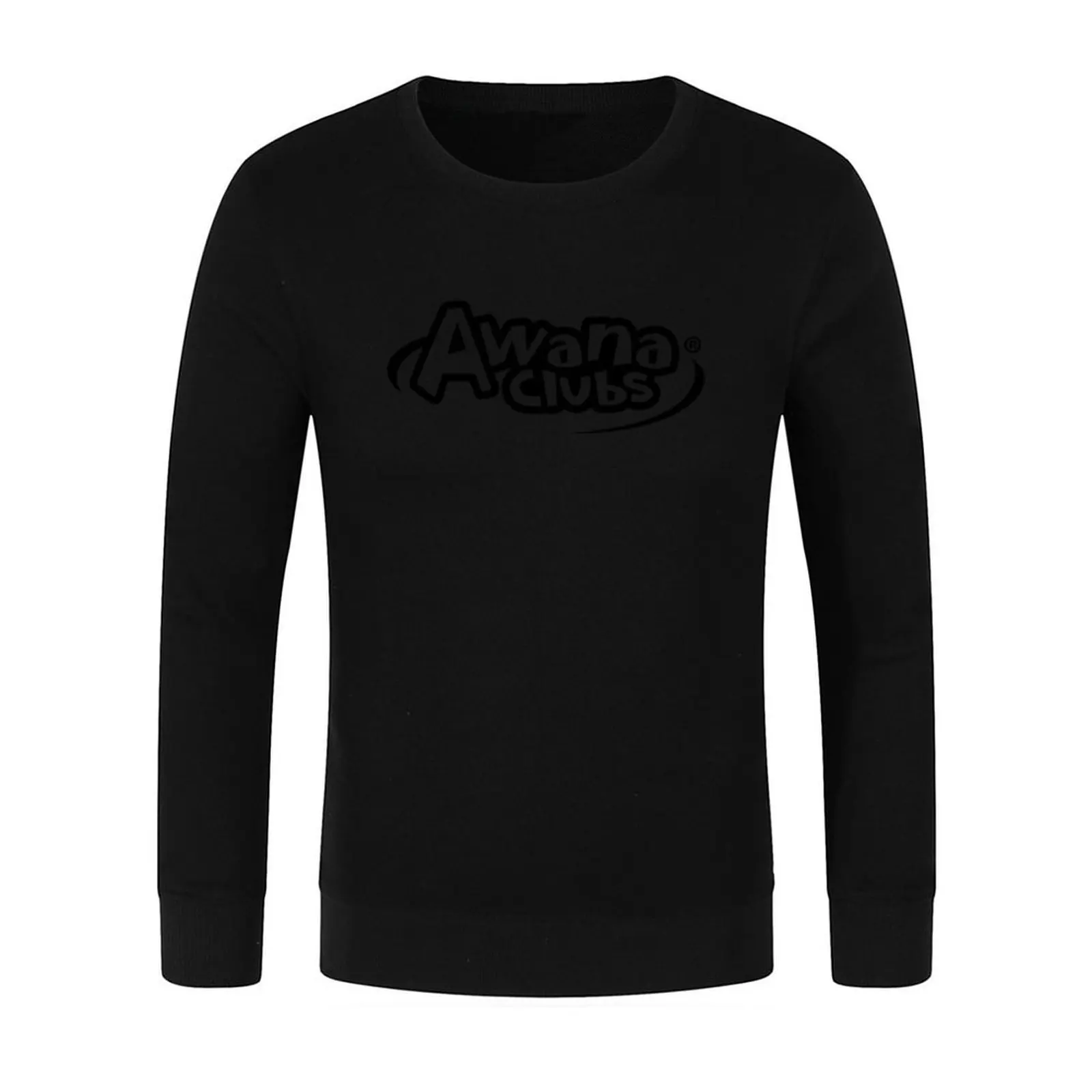 بلوفر أسود من Awana Clubs ملابس أنيمي ملابس شتوية سترة خريفية للرجال بلوزة شتوية للرجال #2