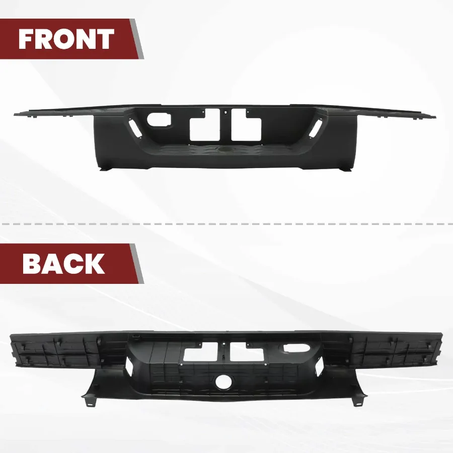 For  Tundra 2014-2021 Rear Step Bumper Center Pad W/O Sensor Hole