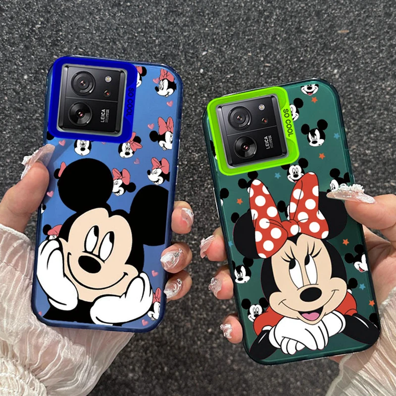 Coque de téléphone Minnie Mouse Donald Duck Destroy AndrPhone, Xiaomi Mi 14T 13T 11 Lite Redmi 10 12 Note 10 11 12 Pro 4G Casque X5 Pro M5S Cover