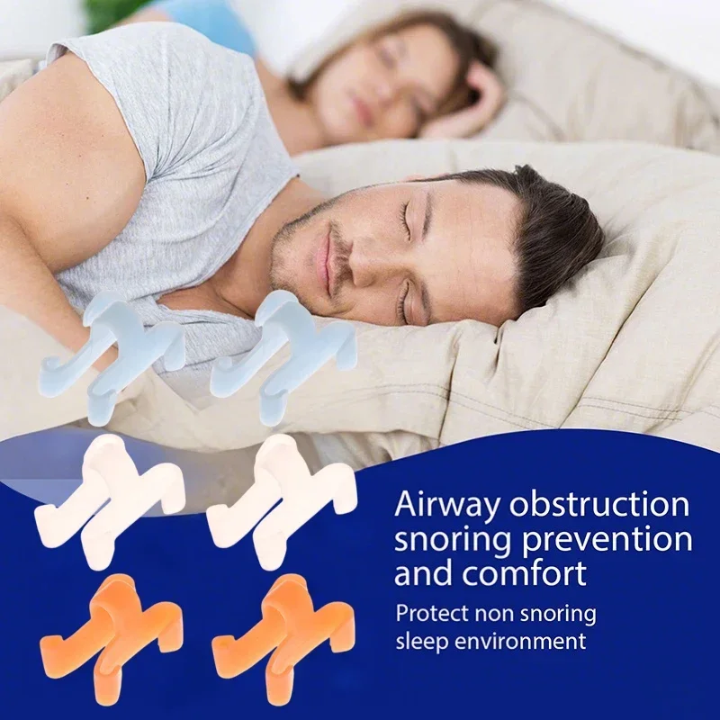 

Sleeping Aid Healthy Care Anti-Snoring Device Snore stop Anti-Snoring Apnea Nose Breathe Clip Stop Snore Device