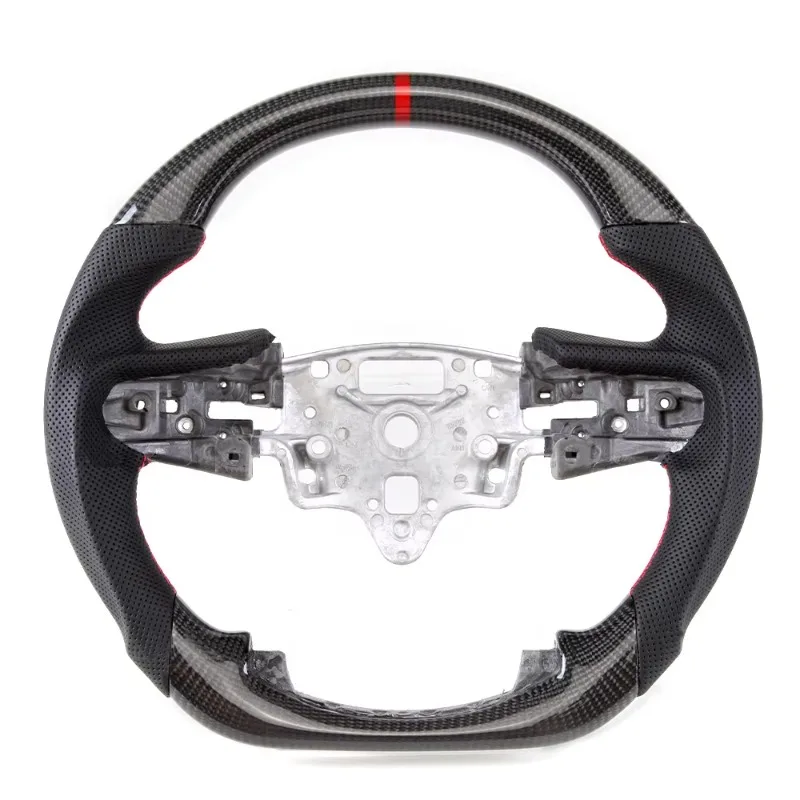 Real Carbon Fiber Steering Wheel Classic High Speed Car Upgrade Parts
