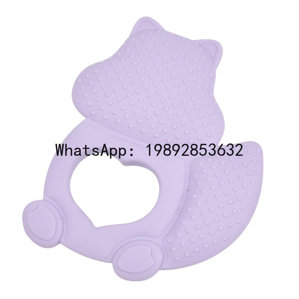 แท่งกัดสำหรับเด็กทารก ทำจากซิลิโคนเกรดอาหาร สามารถต้มได้