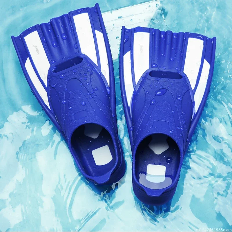 New Professional Swimming Training Short Fins Men And Women Fins Cover Feet Adult Breaststroke Free Snorkeling Swimming Fins