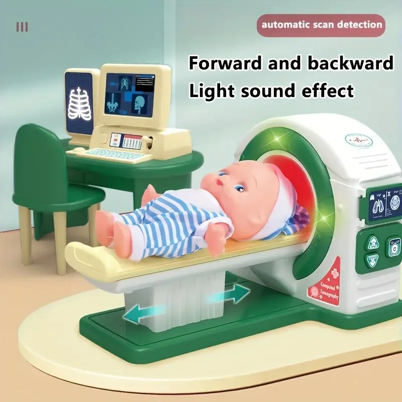 Kids sound Simulation Dental Learning Toy Play House Toys Dental Chair Educational Dentist Doctor Playset for Children Birthday