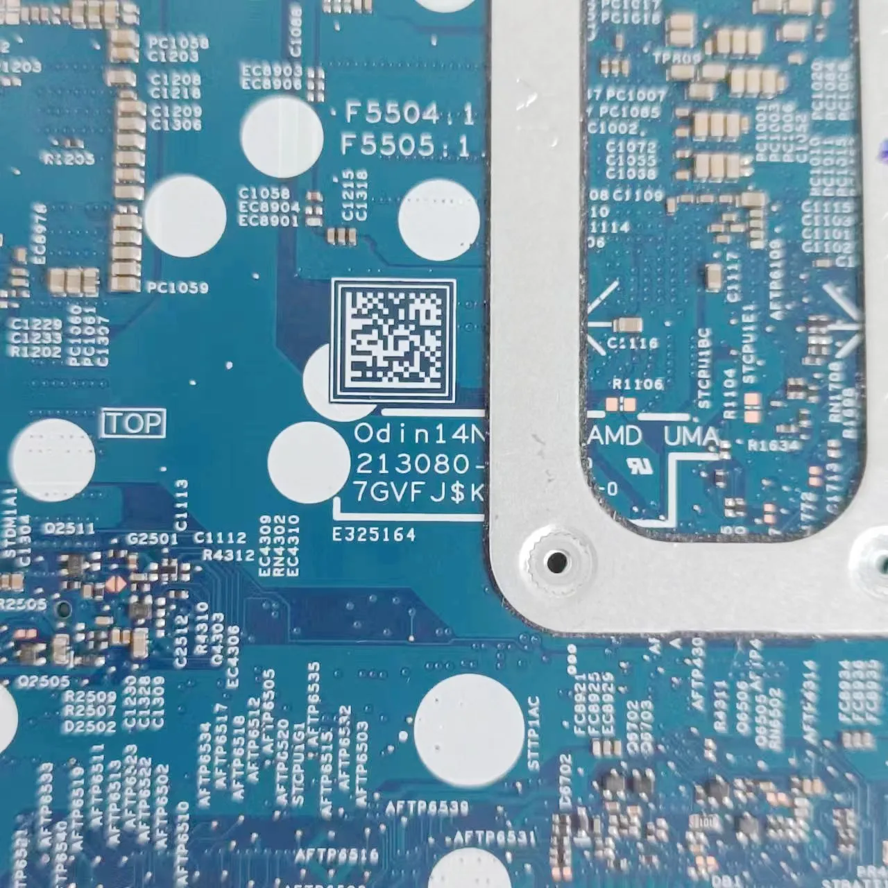 Imagem -05 - Placa-mãe Portátil para Dell Dell Inspiron 14 5425 Cpu: R55625u R7-5825u Amd Cn0j9c2m Cn-0tgwg4 2130801 100 Testado Totalmente Testado