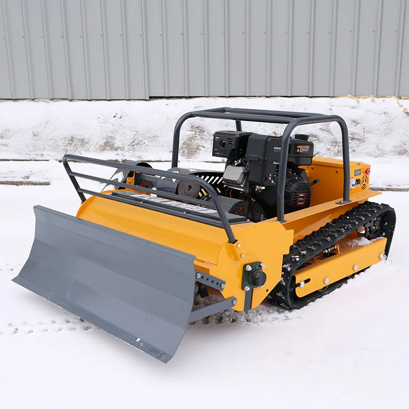 Customized Radio Control RC Robot Grass Mower Petrol Engine Lawn Mower for Large-Area Agricultural Grass Trimming robot mower