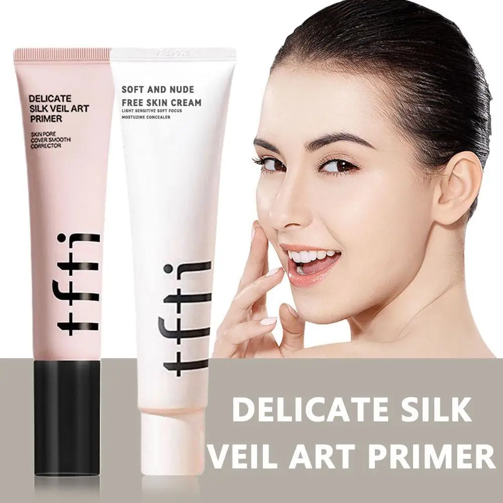 

TFIT Facial Base Primer Delicate Silk Veil Art Primer Invisible Pores Light Oil-free Skin Pores Cover Smoothing Corrector