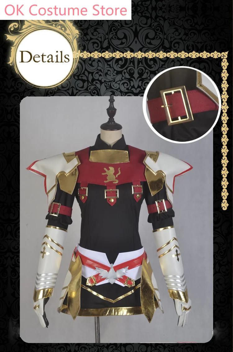 Fate/apocrypha Black Cavalry Astolfo Woman Cosplay Costume Cos Game Anime Party Uniform Hallowen Play Role Clothes Clothing